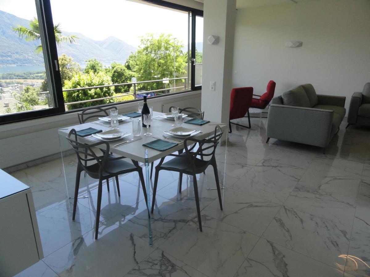 Appartamento Incantevole Con Vista Lago Strepitosa Orselina ภายนอก รูปภาพ